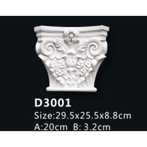 Капитель пилястры D3001