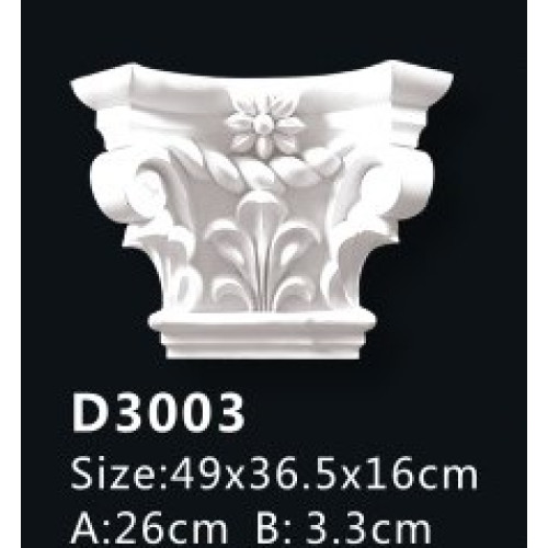 Капитель пилястры D3003