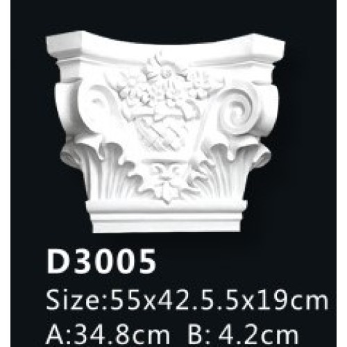 Капитель пилястры D3005