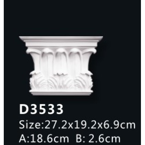 Капитель пилястры D3533