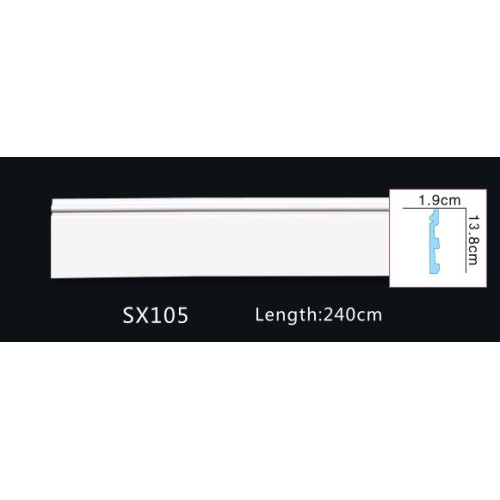 Плинтус AX105(SX105)