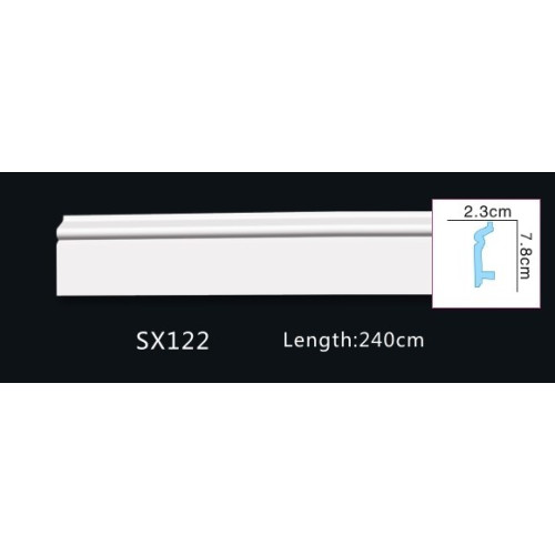 Плинтус AX122(SX122)